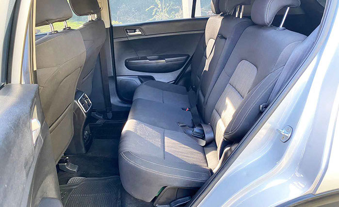 Kia Sportage back seat