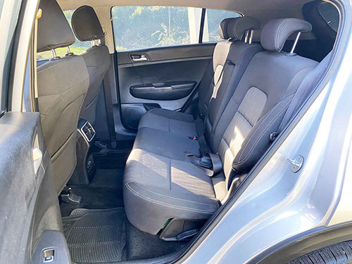 Kia Sportage back seat