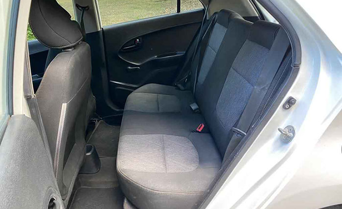 Kia Picanto Back Seat