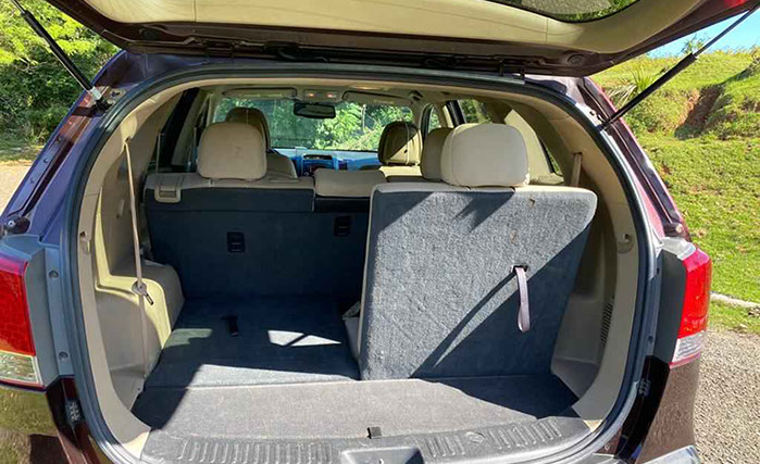 Kia Sorento Trunk
