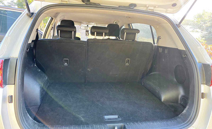 Kia Sportage trunk