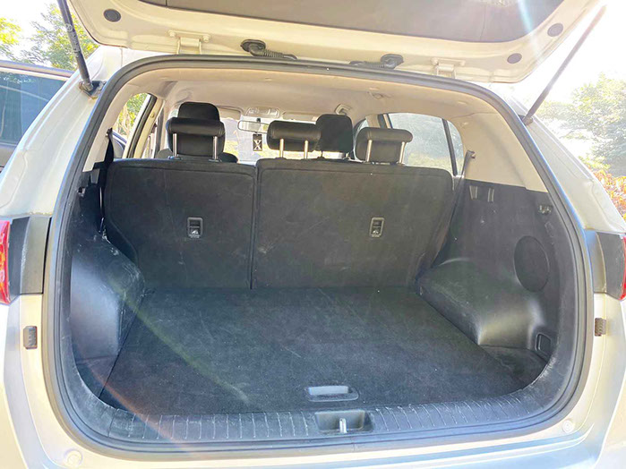 Kia Sportage trunk