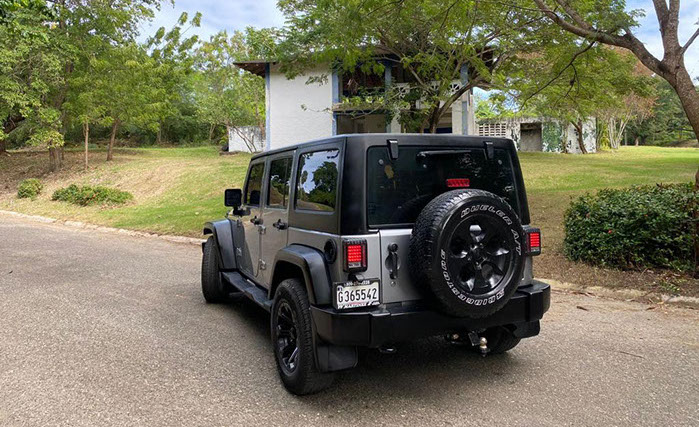 Jeep Wrangler back