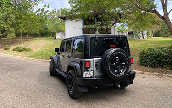 Jeep Wrangler back