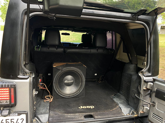 Jeep Wrangler Trunk