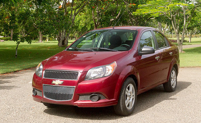 Chevy Aveo back