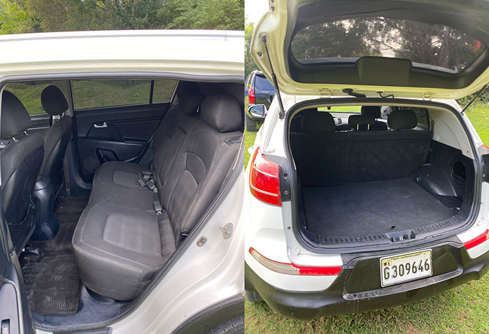 Kia Rio Trunk